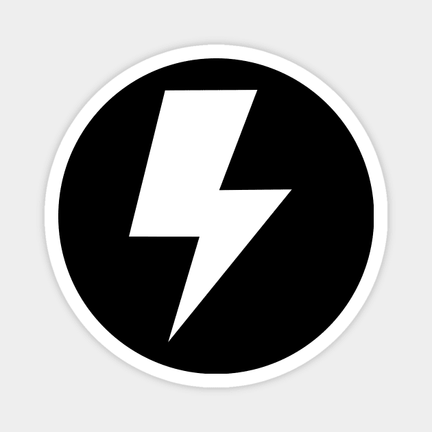 Lightning sign Magnet by jsdmyl